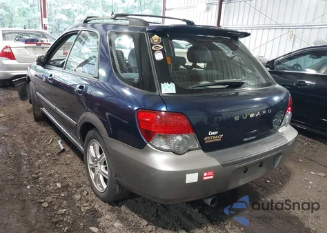 2005 Subaru Impreza Outback Sport Base W/Special Edition из США, поврежденный, VIN JF1GG68555H806475